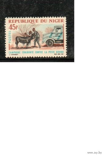 Нигер-1966 (Мих.136) **, Ветеринария, Фауна (одиночка)