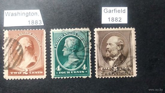 США \а8\1882-1883 Персоналии. Президент США \ми49-51\кц24ми