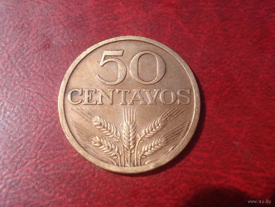 50 сентаво 1970 год Португалия