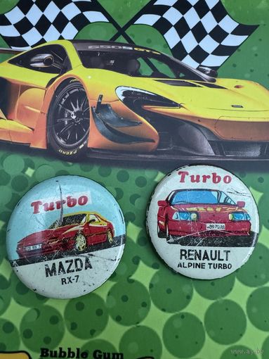 2 значка  Turbo