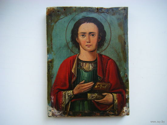 Ик. Св. Великомученик Пантелеймон Целитель.  Конец 19 века