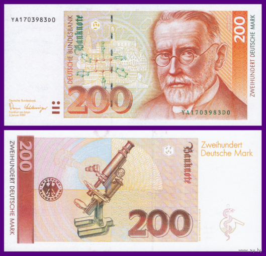 [КОПИЯ] ФРГ 200 марок 1989