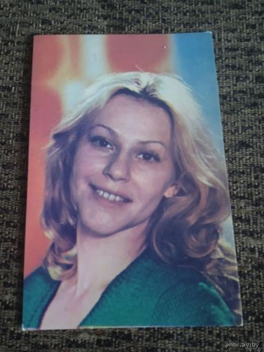 АКТРИСА АННА КАМЕНКОВА.1980г