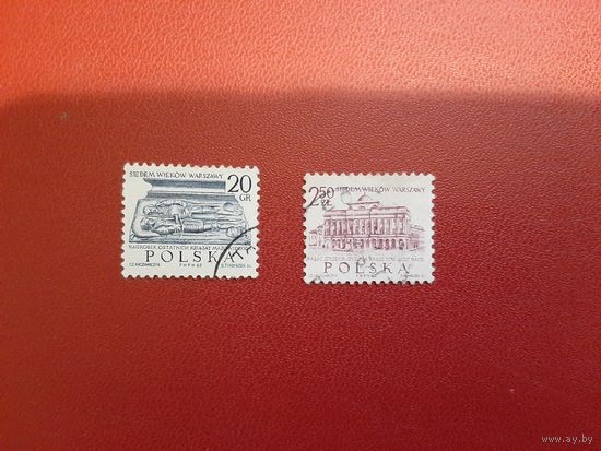700 лет Варшаве. Памятники 7 века 1965 год Польша