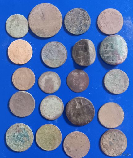 Лот монет 20 шт