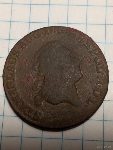 3 гроша Речь Посполитая 1787 год
