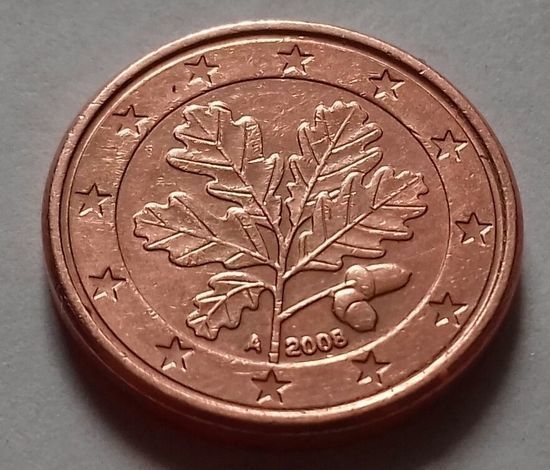1 евроцент, Германия 2008 A, G