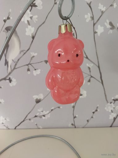Елочная игрушка мишка