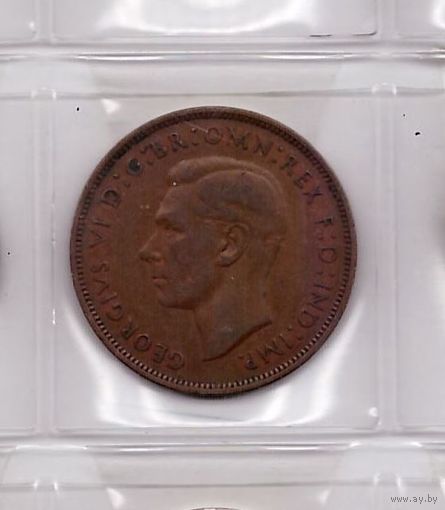 1 пенни 1947 Великобритания. Возможен обмен
