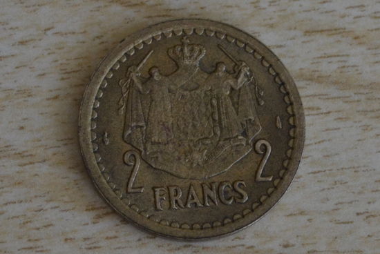 Монако 2 франка 1945