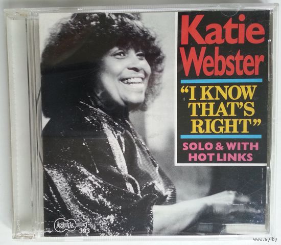 CD Katie Webster – "I Know That's Right" (Solo & With Hot Links) (2007) Louisiana Blues, Piano Blues