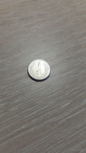 Польша 1 злотых 1990 год