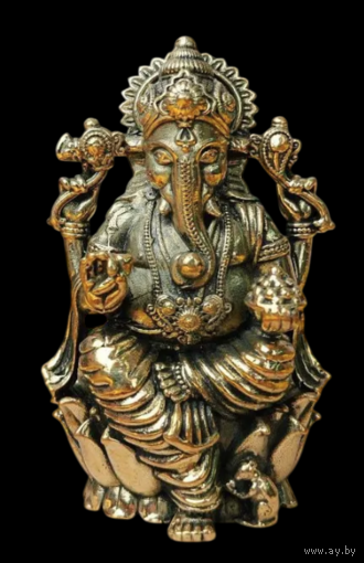 Статуэтка Ганеша Бронза Индия