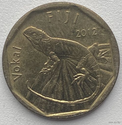 Фиджи 1 доллар 2012 г.