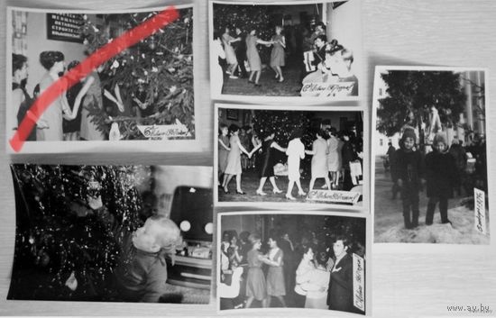 Фото. "Новый год".  60-е годы.  Цена за 1шт.