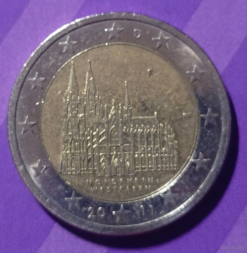 2 евро 2011  Германия