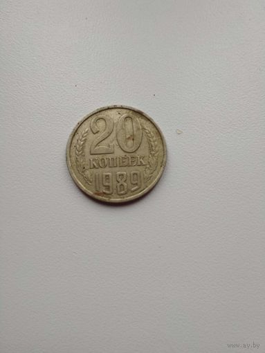 20 капеек 1989г