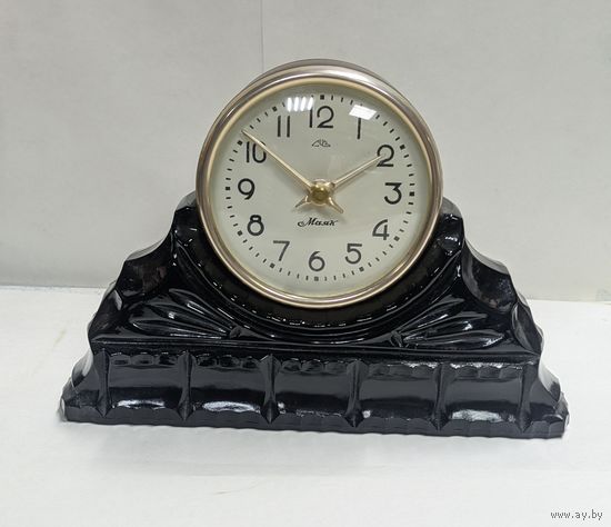 Настольные механические часы "Маяк" СССР БМЦ в работу