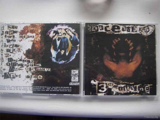 CD DECEIVERS "3rd machine"  2000  made in Brasil,  Редкость!