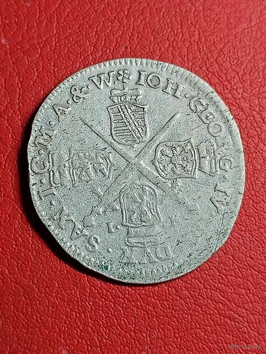 1/12 талера,Саксония1691г.