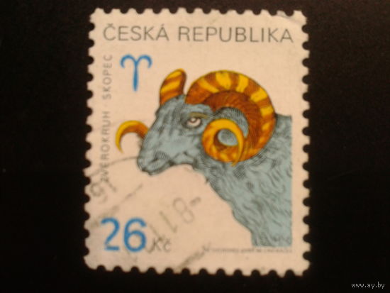 Чехия 2003 овен, зодиак