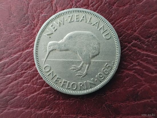 1 флорин Новая Зеландия 1965 г.