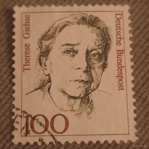 ФРГ 1986. Актриса Тереза Гизе