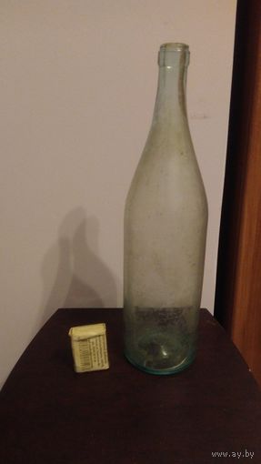 БУТЫЛКА ВОДОЧНАЯ 1930Х