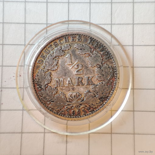 1/2 марки 1905 года G.