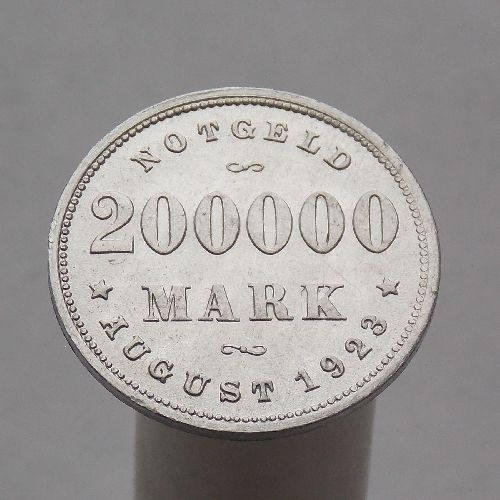 Германия (нотгельды)  Город Гамбург 200000 марок 1923