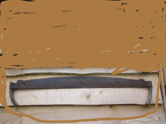 Пила двуручная ,германия ,Заточенная .