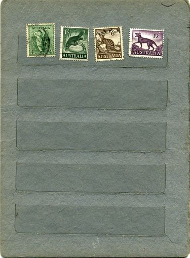 АВСТРАЛИЯ, 1956   ФАУНА  5м