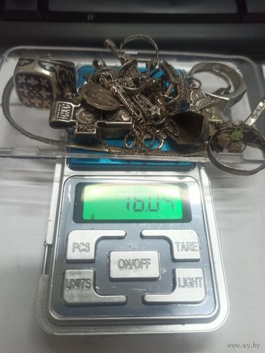 Серебро лом - 76 гр