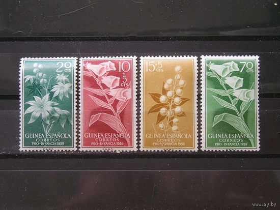 Испанская Гвинея 1959 Цветы