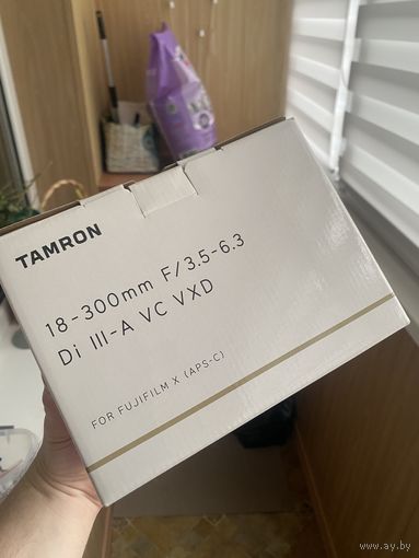 Объектив Tamron 18-300mm Fuji-X mount