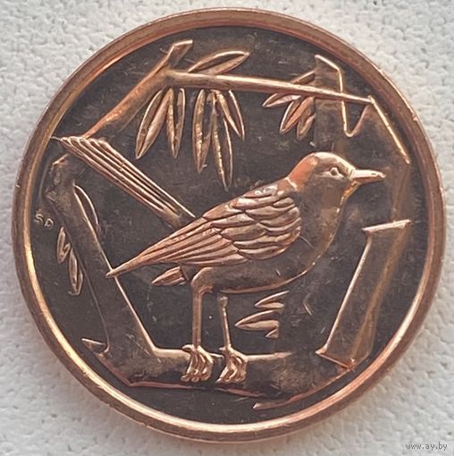 Каймановы острова 1 цент 2008 г.