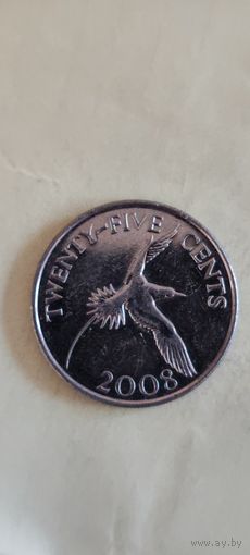Бермуды 25 цент 2008