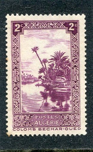 Французский Алжир. Ландшафт. Пальмовая роща Узд Бешар. 2фр.