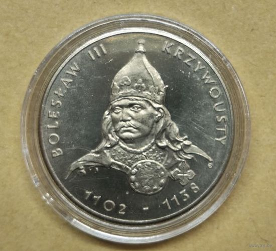 Польша 50 злотых 1982 Болеслав Кривоустый UNC (распродажа коллекции).