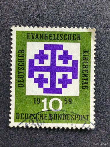 Германия 1959. Евангелическая церковь. Полная серия