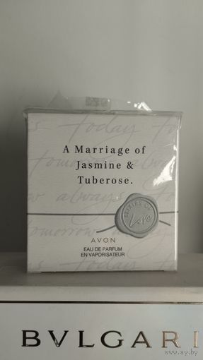 Снятость Avon A marriage of Jasmine & Tuberose