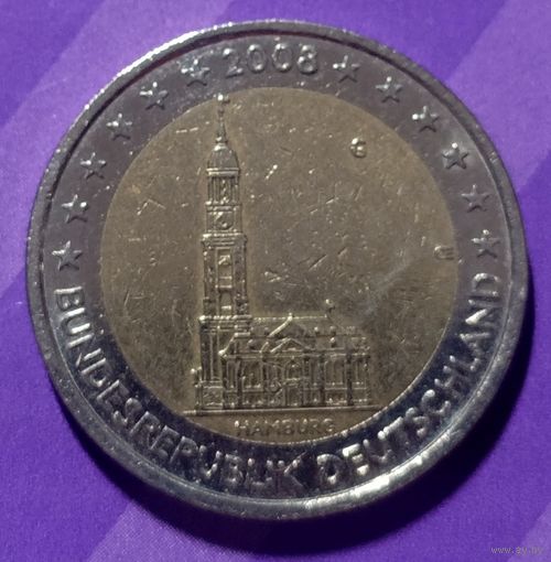 2 евро 2008  Германия