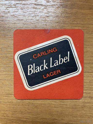 Подставка под пиво Carling No 2 /Великобритания/