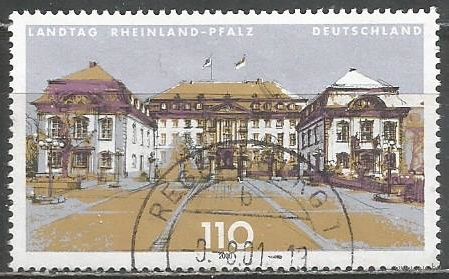 Германия. Парламент земли Рейнланд. 2000г. Mi#2129.