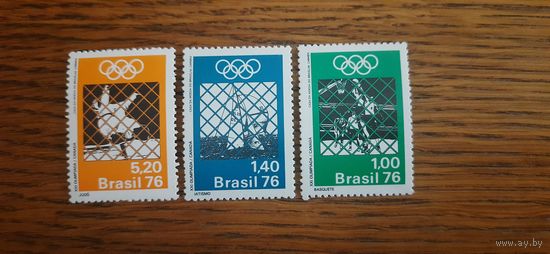 Бразилия. ОИ в Монреале. 1976г. чистая