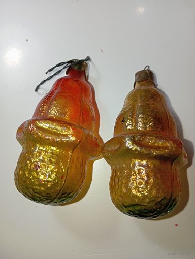 Ёлочные игрушки - Лампочки . СССР .