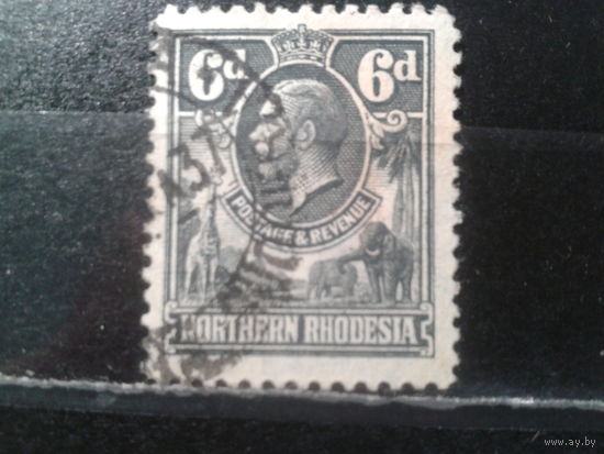 Северная Родезия, 1925. Стандарт. Король Георг V