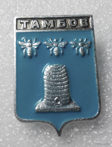 Значок. Гербы Городов. Тамбов #0442