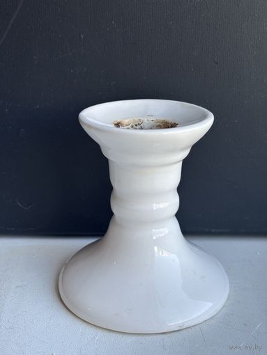 Подсвечник на одну свечу керамика