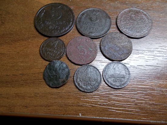 Монеты для опытов